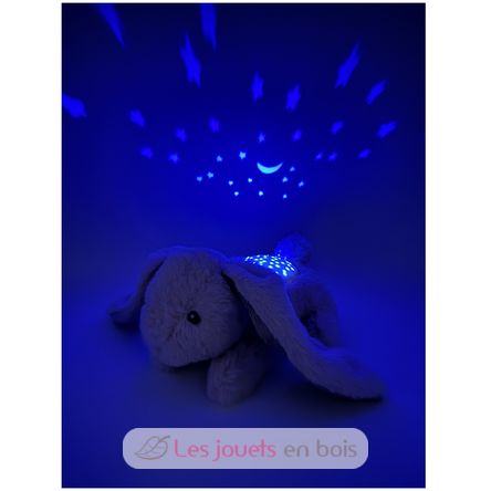 Peluche projecteur d'étoiles Lapin Cloudb-7472-BBN Cloud b 3