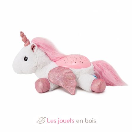 Peluche veilleuse projecteur d'étoiles Licorne CloudB-7473-WUN Cloud b 2