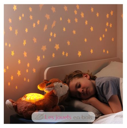 Peluche veilleuse projecteur d'étoiles Faon CloudB-7474-BD Cloud b 3