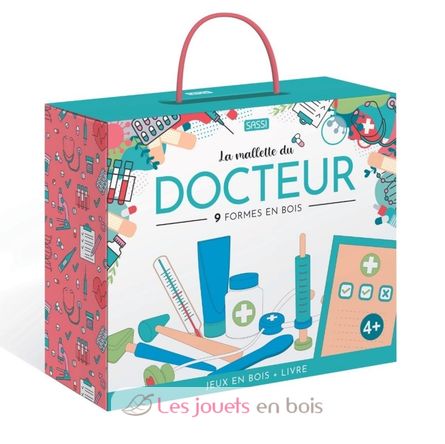 Le Toy Van - TV292 - Mallette Docteur en Bois Jeu Educatif Enfant 3