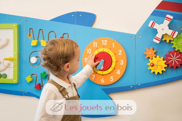 Panneau d'activités mural Avion TK-76083 Viga Toys 4