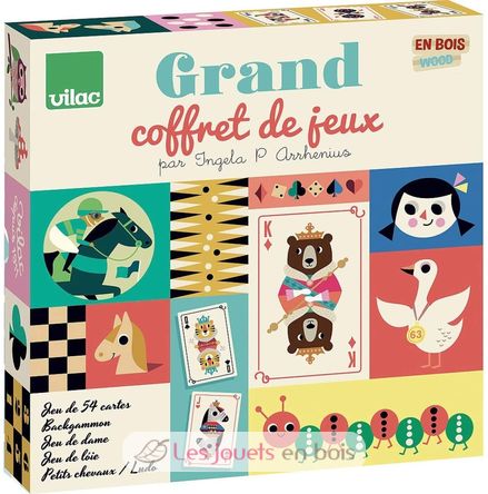 Coffret multi-jeux Ingela P. Arrhenius V7609 Vilac 8