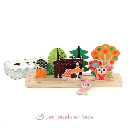 Jeu de logique en bois La forêt V7634 Vilac 3