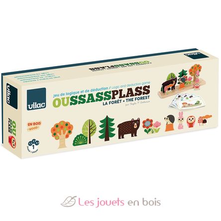 Jeu de logique en bois La forêt V7634 Vilac 6