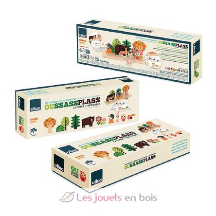 Jeu de logique en bois La forêt V7634 Vilac 7