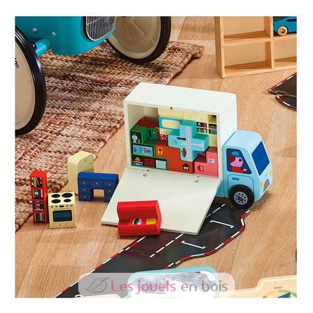 Jeu de logique en bois Déménagement V7635 Vilac 8