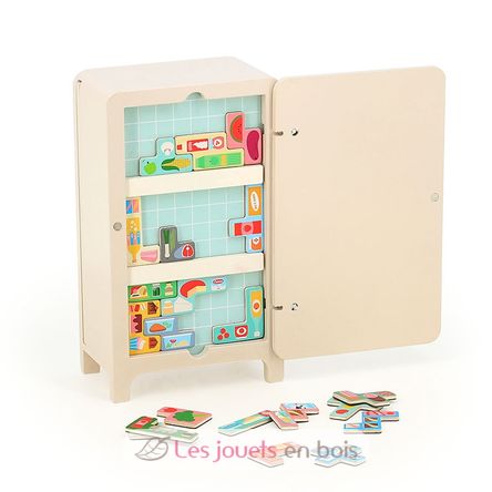 Jeu de logique en bois Le Frigo V7640 Vilac 2