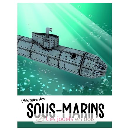 Construis le sous-marin 3D SJ-7643 Sassi Junior 3