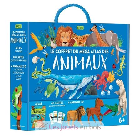 Méga Atlas des Animaux SJ-7650 Sassi Junior 1