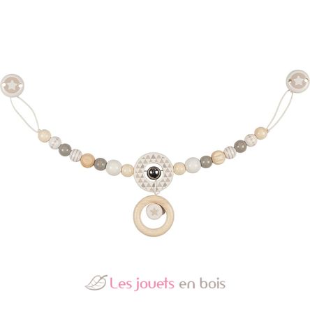 Chaîne poussette étoile grise HE765690 Heimess 1