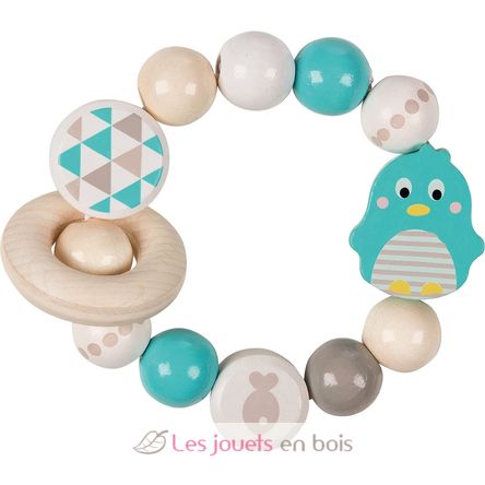 Hochet flexible pingouin HE765790 Heimess 1