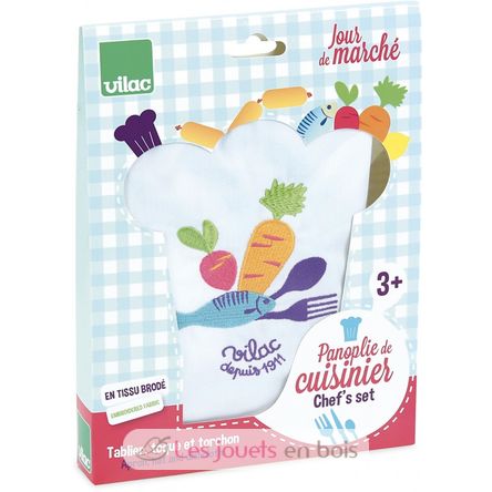Panoplie de cuisinier V7900 Vilac 4