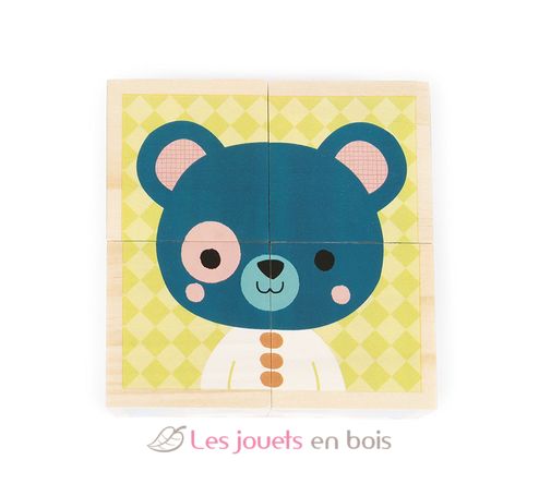 Mes premiers cubes - Portraits de la forêt J08000 Janod 3