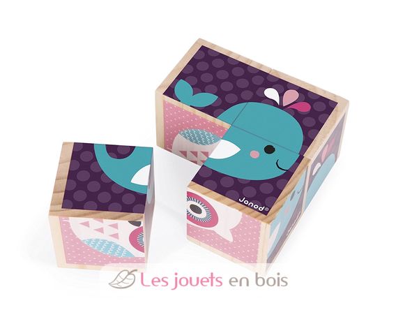 Mes premiers cubes - bébés animaux J08001 Janod 2