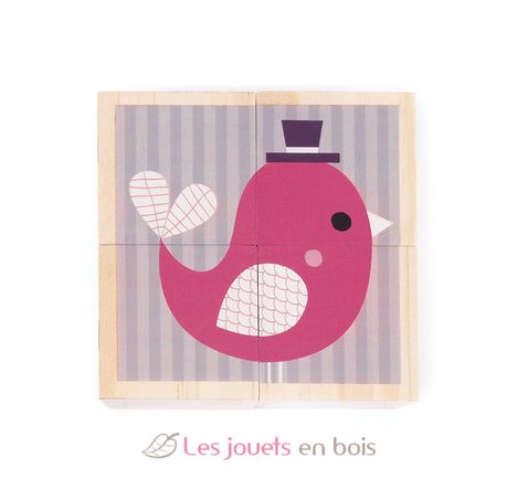 Mes premiers cubes - bébés animaux J08001 Janod 3