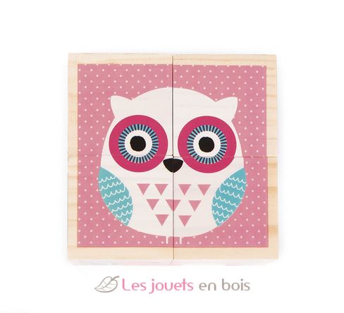 Mes premiers cubes - bébés animaux J08001 Janod 4