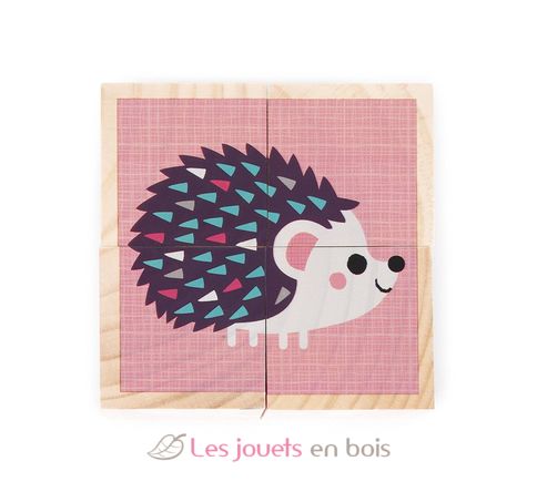 Mes premiers cubes - bébés animaux J08001 Janod 5