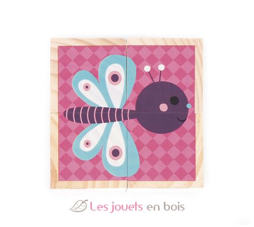 Mes premiers cubes - bébés animaux J08001 Janod 7