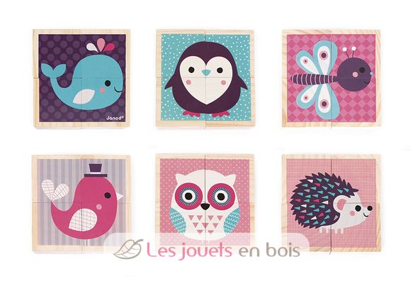 Mes premiers cubes - bébés animaux J08001 Janod 8