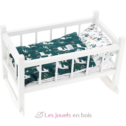 Lit bercelonnette poupée 40 cm petite biche PE800124 Petitcollin 1