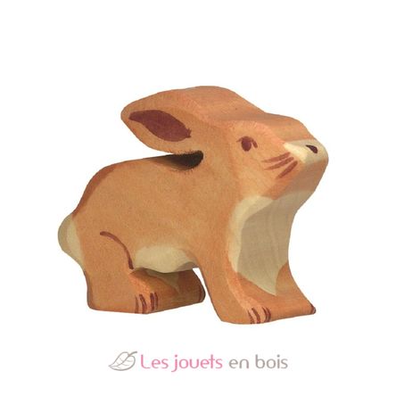 Figurine Lapin HZ-80100 Holztiger 1