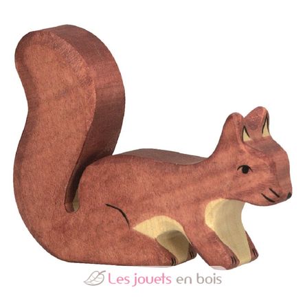 Figurine Ecureuil brun HZ-80108 Holztiger 1