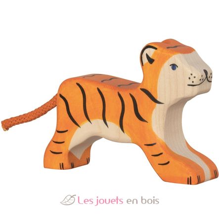 Figurine petit tigre HZ-80137 Holztiger 1