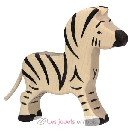 Figurine Zèbre, petit HZ-80153 Holztiger 1