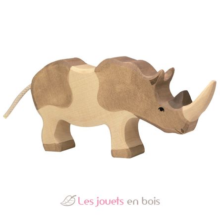 Figurine Rhinocéros HZ-80158 Holztiger 1
