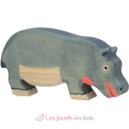 Figurine Hippopotame HZ-80161 Holztiger 1