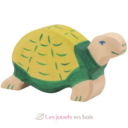 Figurine Tortue verte HZ-80176 Holztiger 1