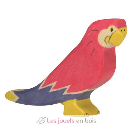 Figurine Perroquet HZ-80178 Holztiger 1