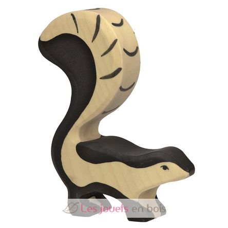 Figurine Moufette HZ-80189 Holztiger 1