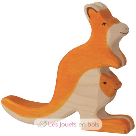 Figurine Kangourou HZ-80193 Holztiger 1