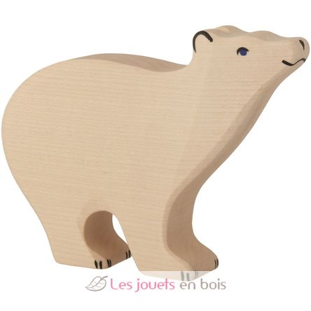 Figurine Ours polaire HZ-80206 Holztiger 1
