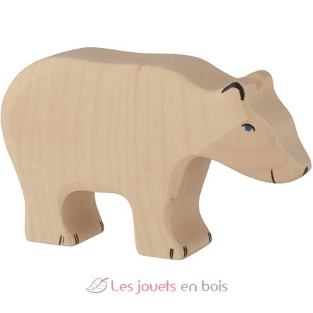 Figurine Ours polaire HZ-80207 Holztiger 1