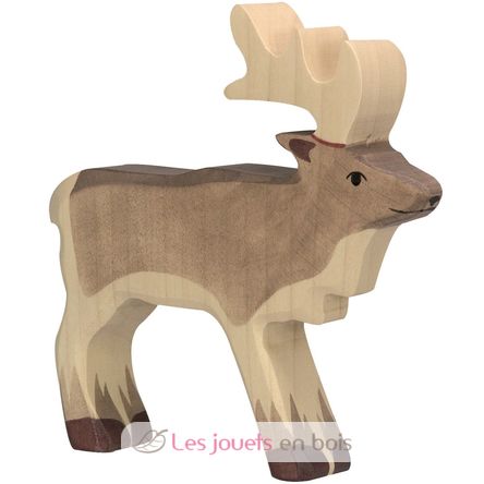 Figurine Renne HZ-80214 Holztiger 1