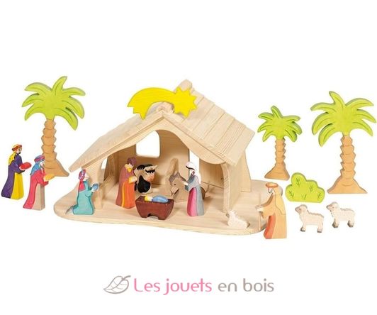 Crèche - Maison pour figurine HZ-80348 Holztiger 1