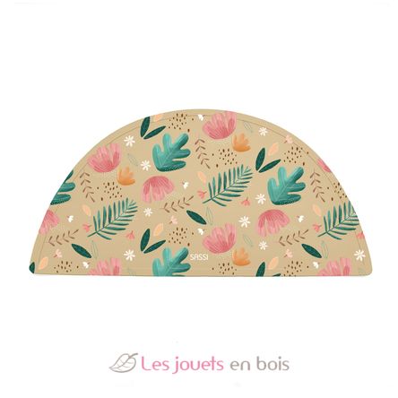 Set de table en silicone Gnawy le paresseux SJ-SI1006 Sassi Junior 1