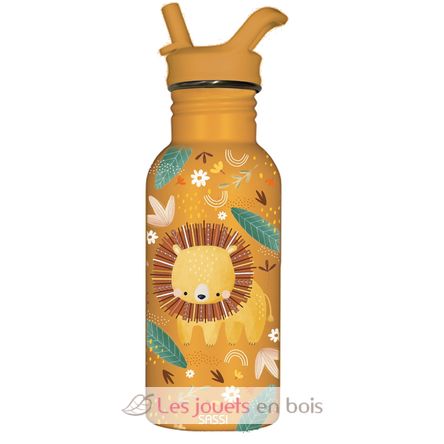 Bouteille en inox Chompy le lion 500 ml SJ-SB1082 Sassi Junior 1