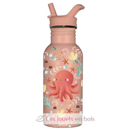 Bouteille en inox Slurpy la pieuvre 500 ml SJ-SB1099 Sassi Junior 1