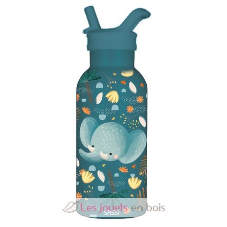 Bouteille isotherme Chewy l'éléphant 350 ml SJ-SB1136 Sassi Junior 1