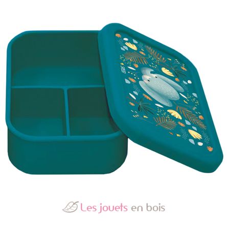 Boîte à lunch en silicone Chewy l'éléphant SJ-SI0832 Sassi Junior 1