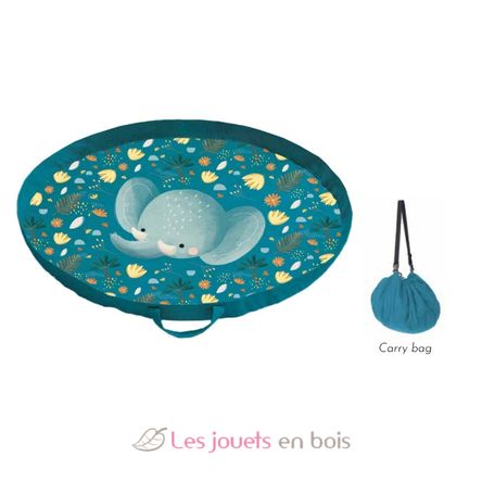 Sac pour tapis de jeu Chewy l'éléphant SJ-MX1624 Sassi Junior 2