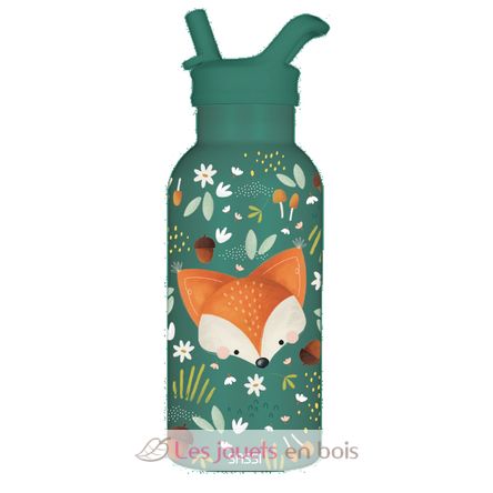 Bouteille isotherme Crunchy le renard 350 ml SJ-SB1761 Sassi Junior 1