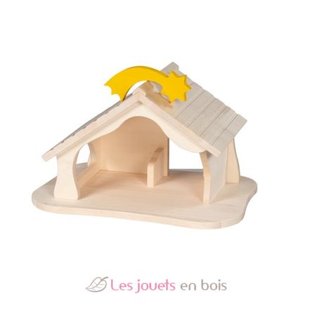 Crèche en bois HZ80612 Holztiger 5