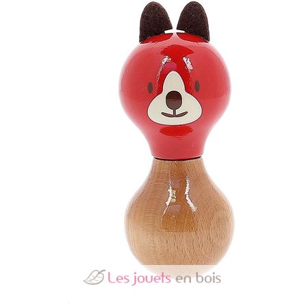 Hochet Maracas Lucien le chien VI-8075R Vilac 1