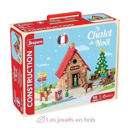 Le Chalet de Noël 90 pièces JJ8094 Jeujura 1