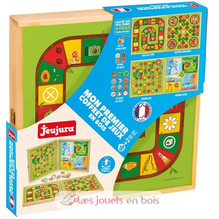 Mon 1er coffret de jeux en bois JJ8110 Jeujura 1