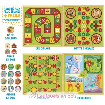 Mon 1er coffret de jeux en bois JJ8110 Jeujura 3